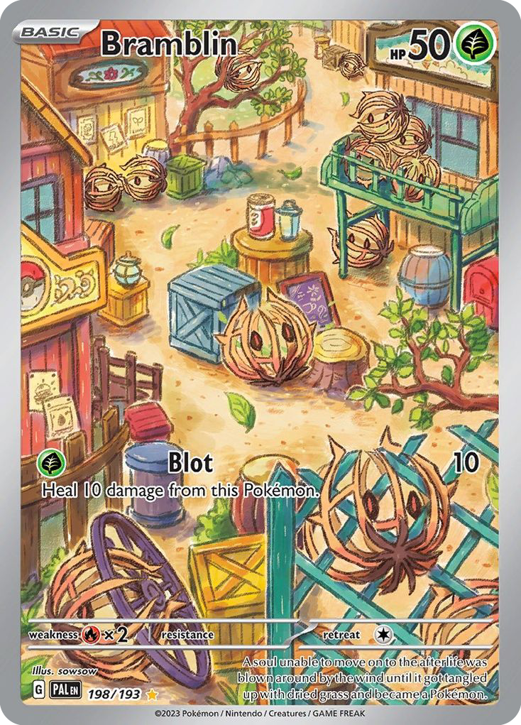 Paldea Evolved Bramblin #198/193